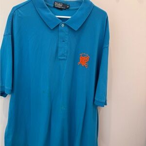 Polo by Ralph Lauren Men's Blue Polo Shirt